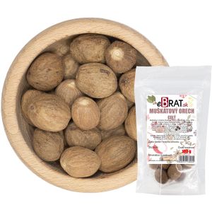 Muškátový orech - celý 100g