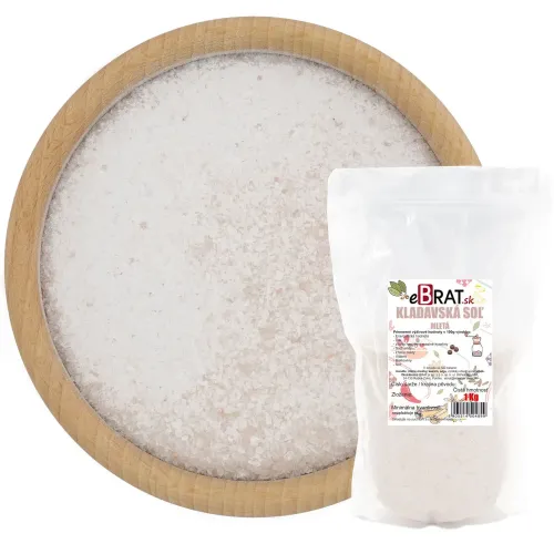 Kladavská soľ - mletá 1 kg