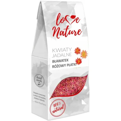 Jedlé sušené kvety – Nevädza ružová 10g