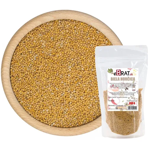 Biela horčica 250g