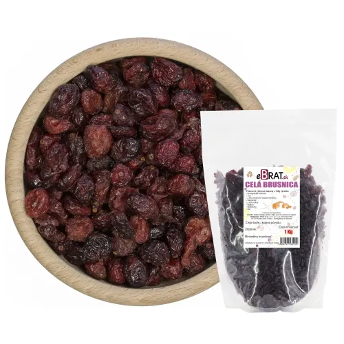 Celá brusnica 1kg