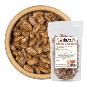 Mandle v karameli 500g