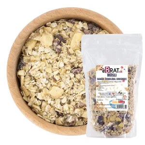 Müsli banán, čokoláda, brusnice 500g