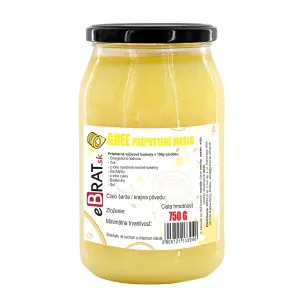 Ghí / Ghee prepustené maslo 750g