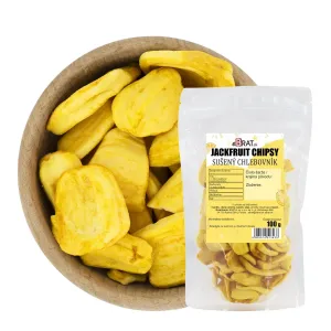 Jackfruit chipsy – sušený chlebovník 100g