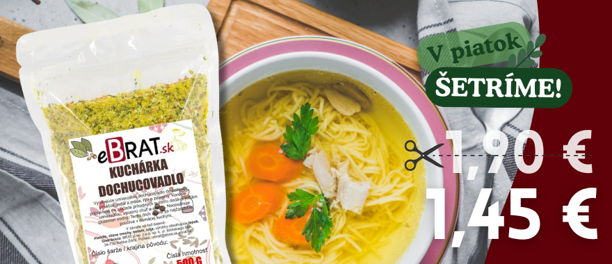 V piatok ŠETRÍME- Kuchárka dochucovadlo - univerzálne korenie 500g