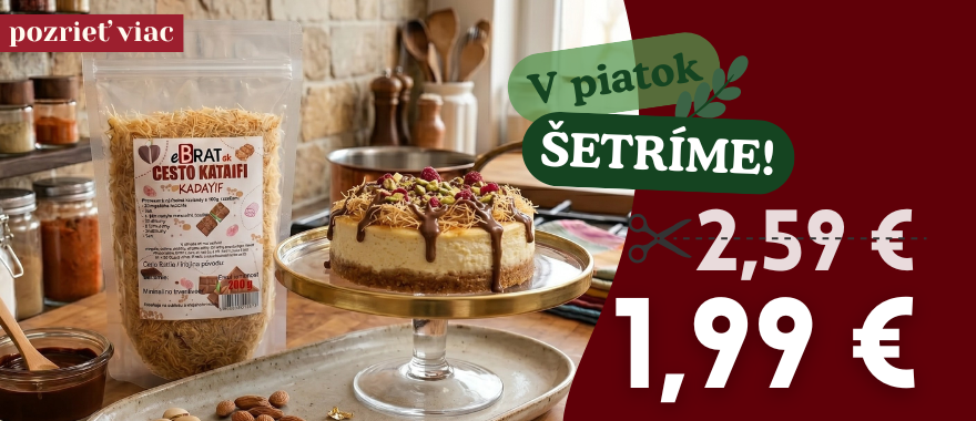 V piatok ŠETRÍME- Cesto Kataifi (Kadayif) 200g